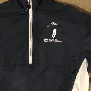 2012 NCAA GOLF CHAMPIONSHIP Short Sleeve Vented Zipper Golf Pullover